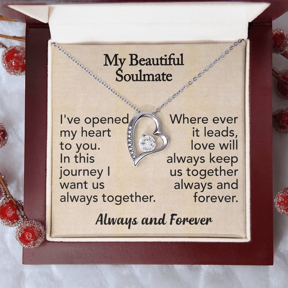 My Beautiful Soulmate- Forever Love Necklace