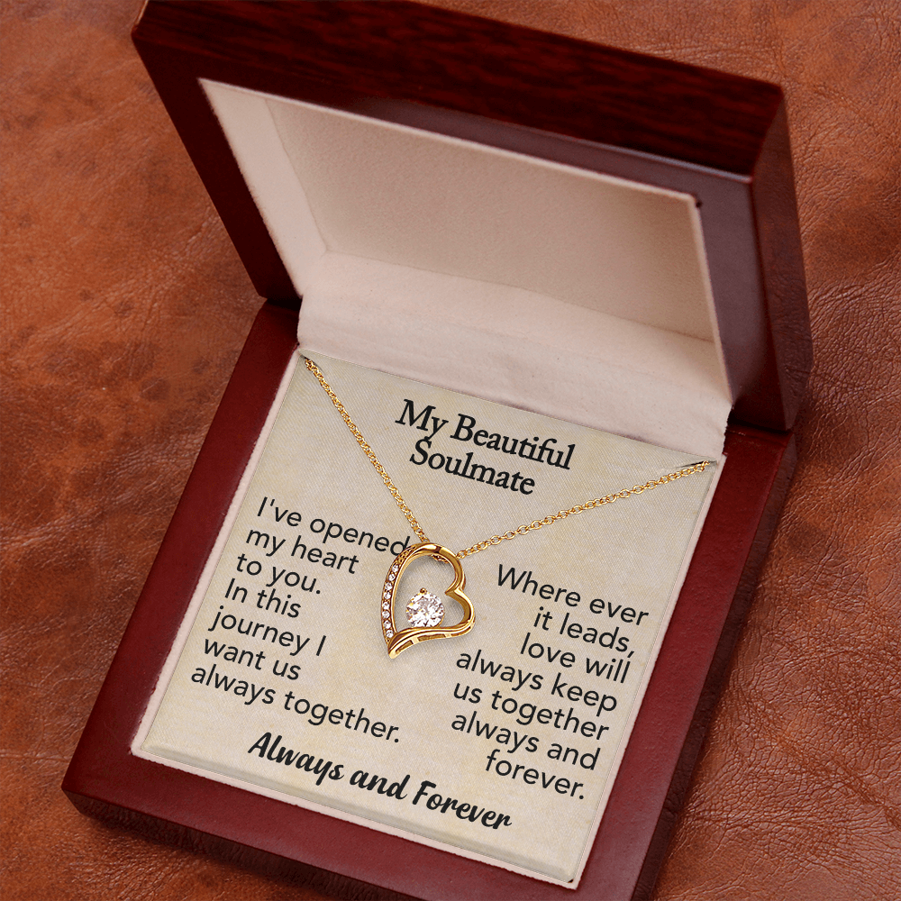 My Beautiful Soulmate- Forever Love Necklace