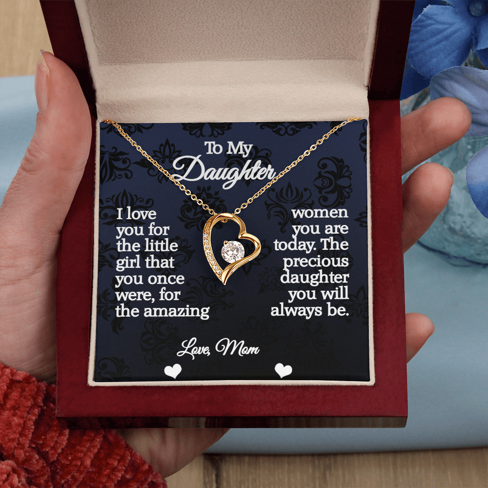 To My Daughter- Forever Love Necklace