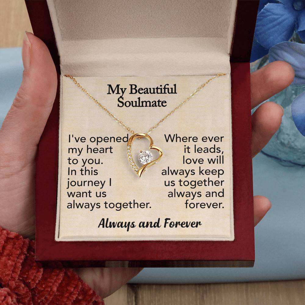 My Beautiful Soulmate- Forever Love Necklace