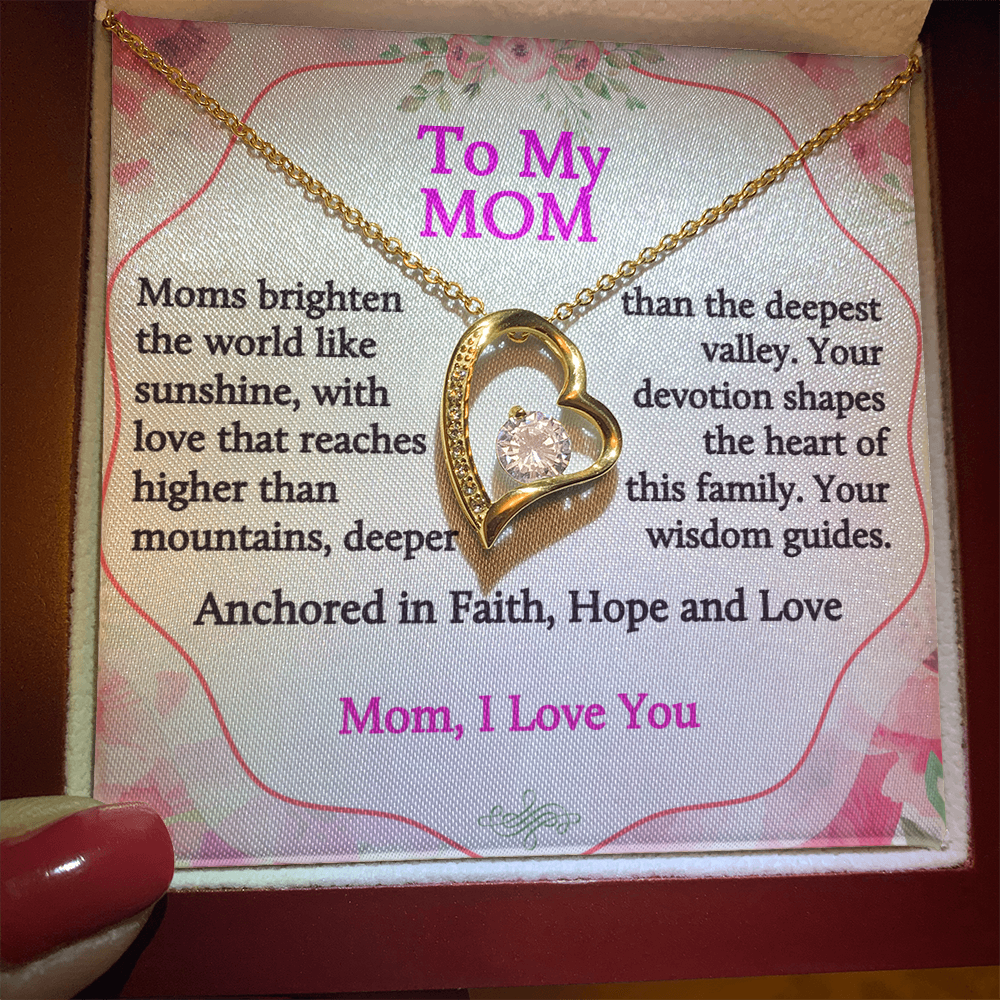 Mom, I Love You - Forever Love Necklace