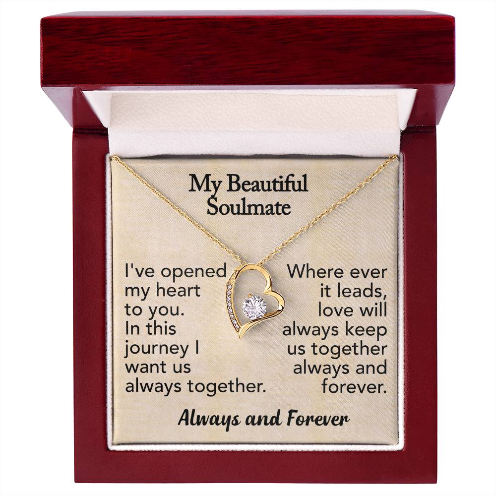My Beautiful Soulmate- Forever Love Necklace