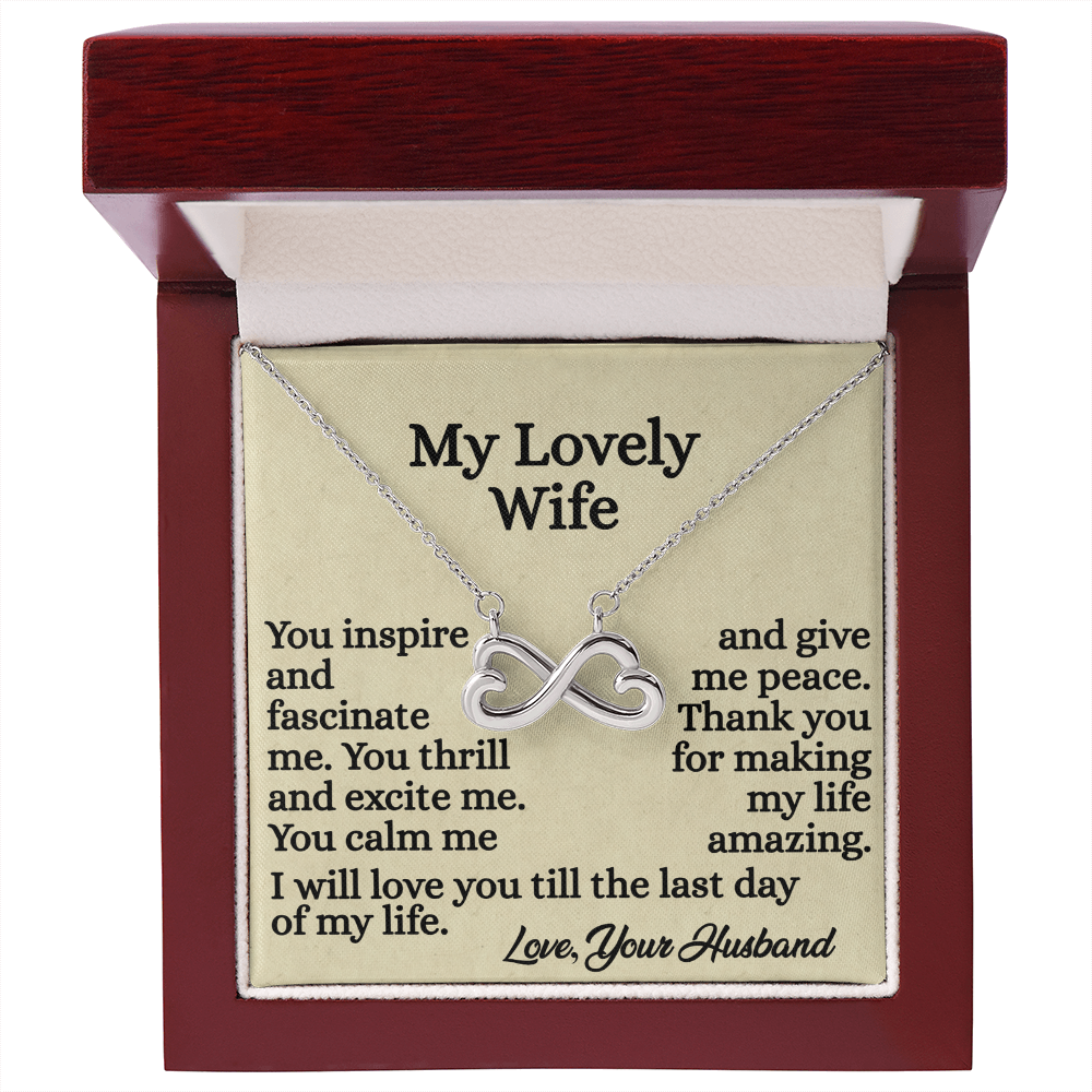 My Lovely Wife-Endless Love Necklace