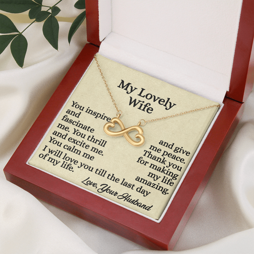 My Lovely Wife-Endless Love Necklace