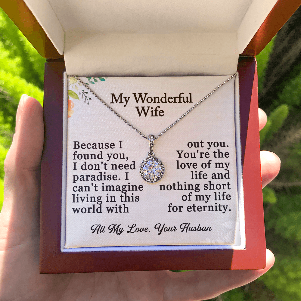 MY Wonderful Wife-Eternal Hope Necklace