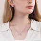 To My Daughter-Love Knot Necklace & Earring Set