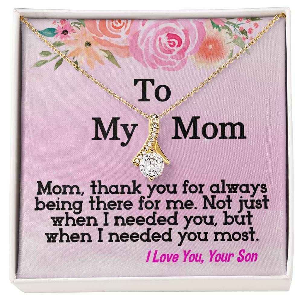 To My Mom - Alluring Beauty Necklace