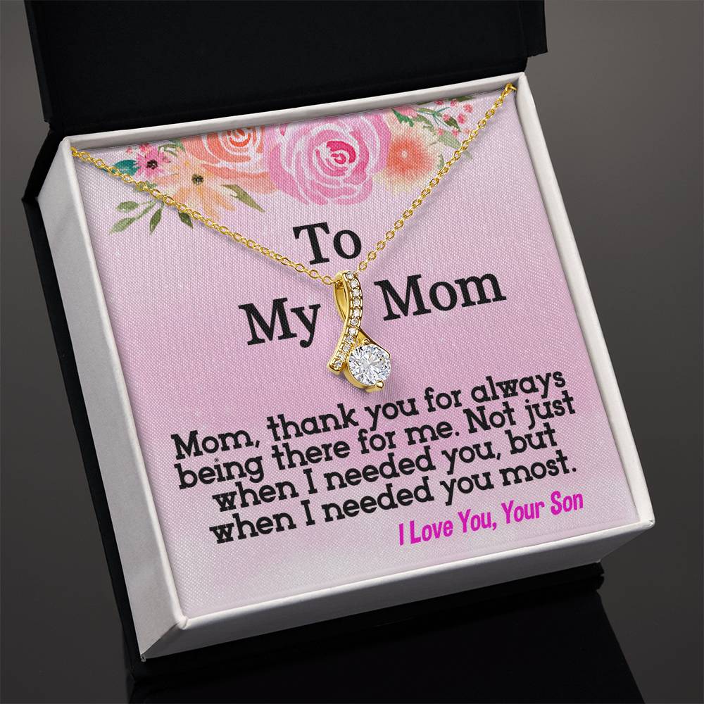 To My Mom - Alluring Beauty Necklace