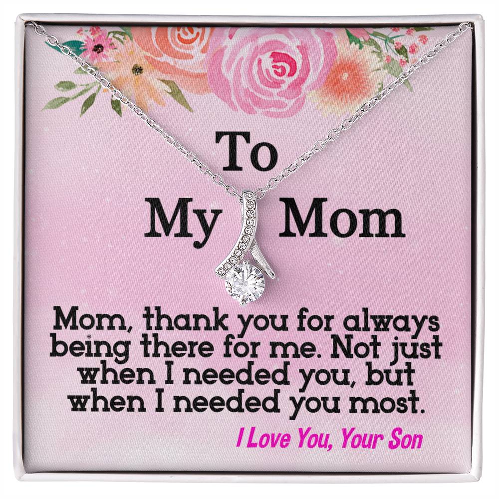 To My Mom - Alluring Beauty Necklace