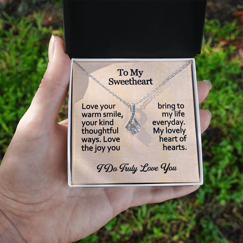 To My Sweetheart- Alluring Beauty Necklace