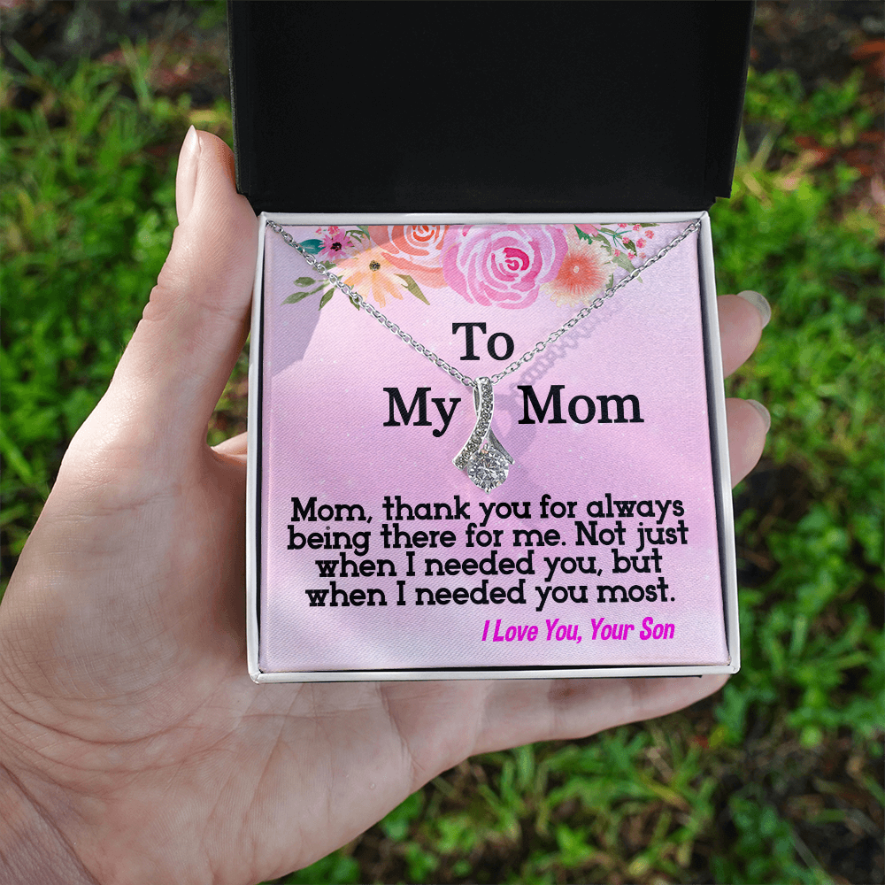 To My Mom - Alluring Beauty Necklace