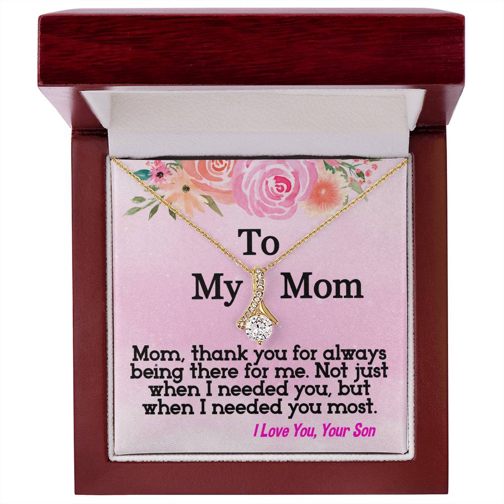 To My Mom - Alluring Beauty Necklace
