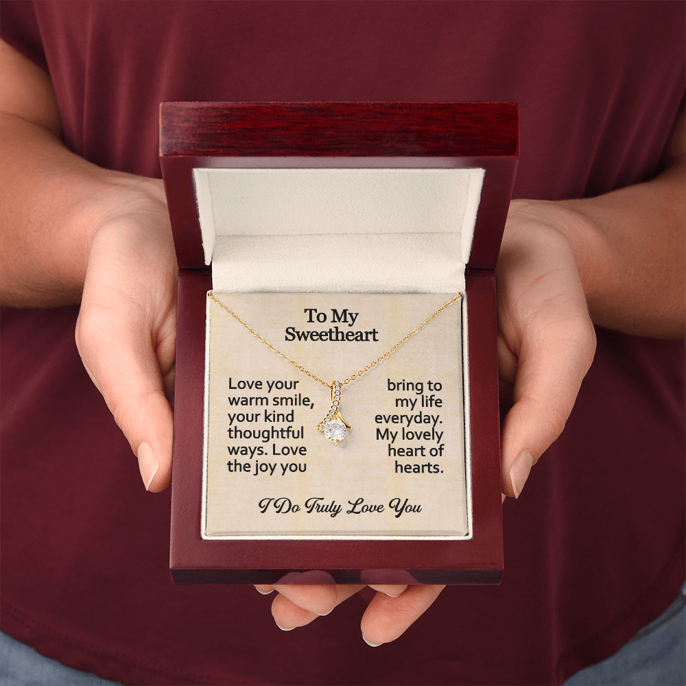 To My Sweetheart- Alluring Beauty Necklace