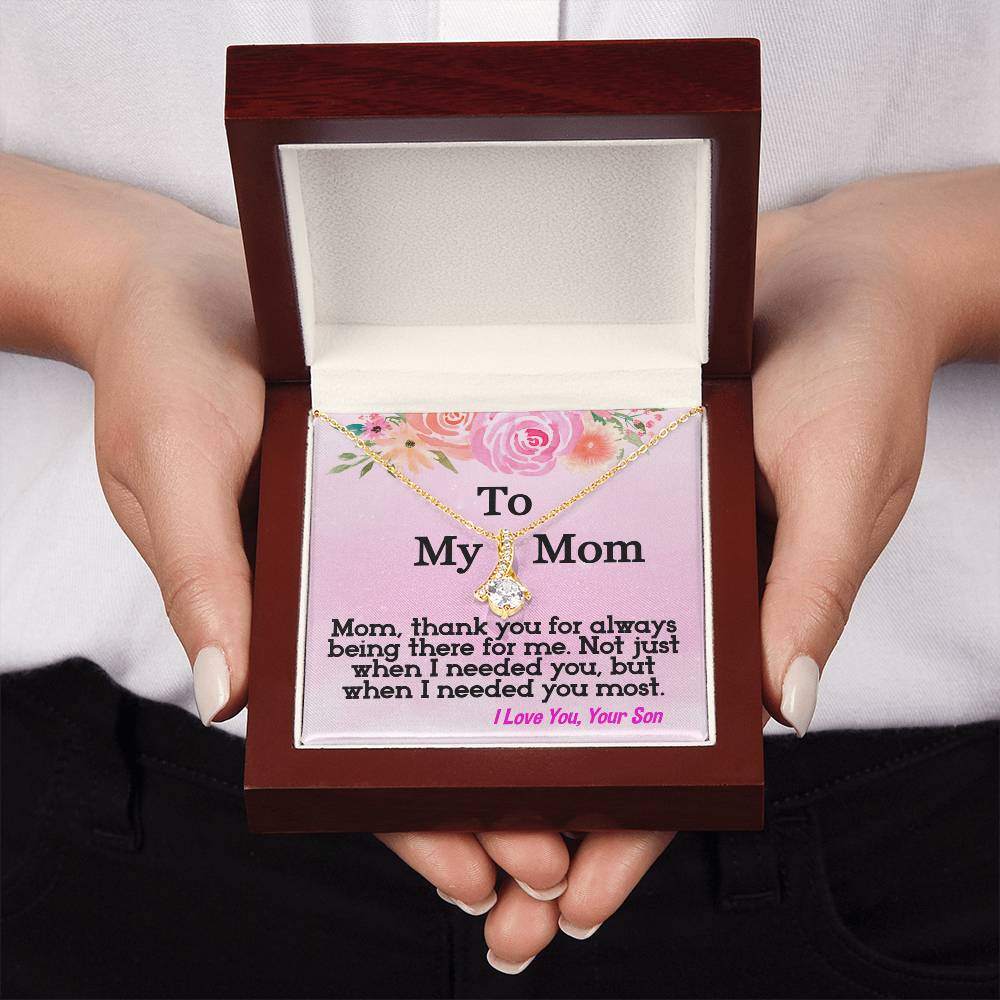 To My Mom - Alluring Beauty Necklace
