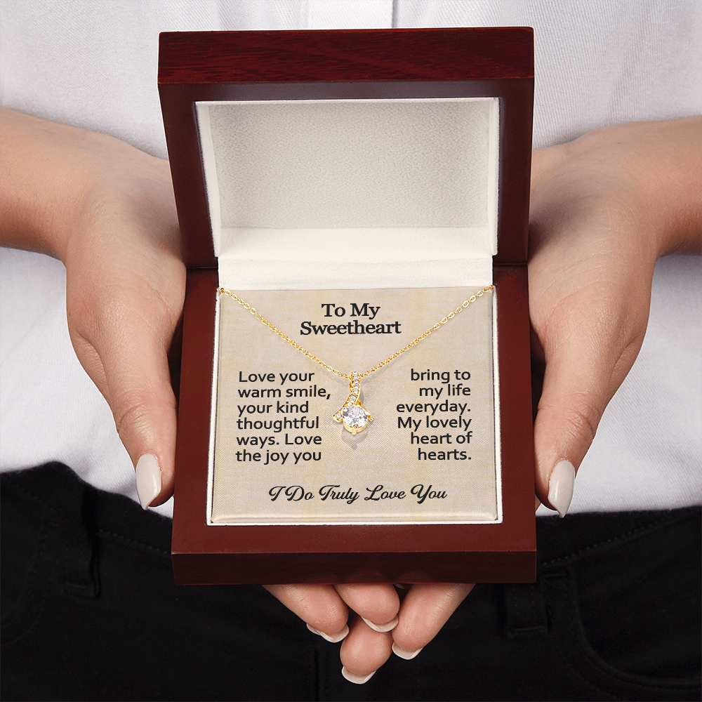 To My Sweetheart- Alluring Beauty Necklace