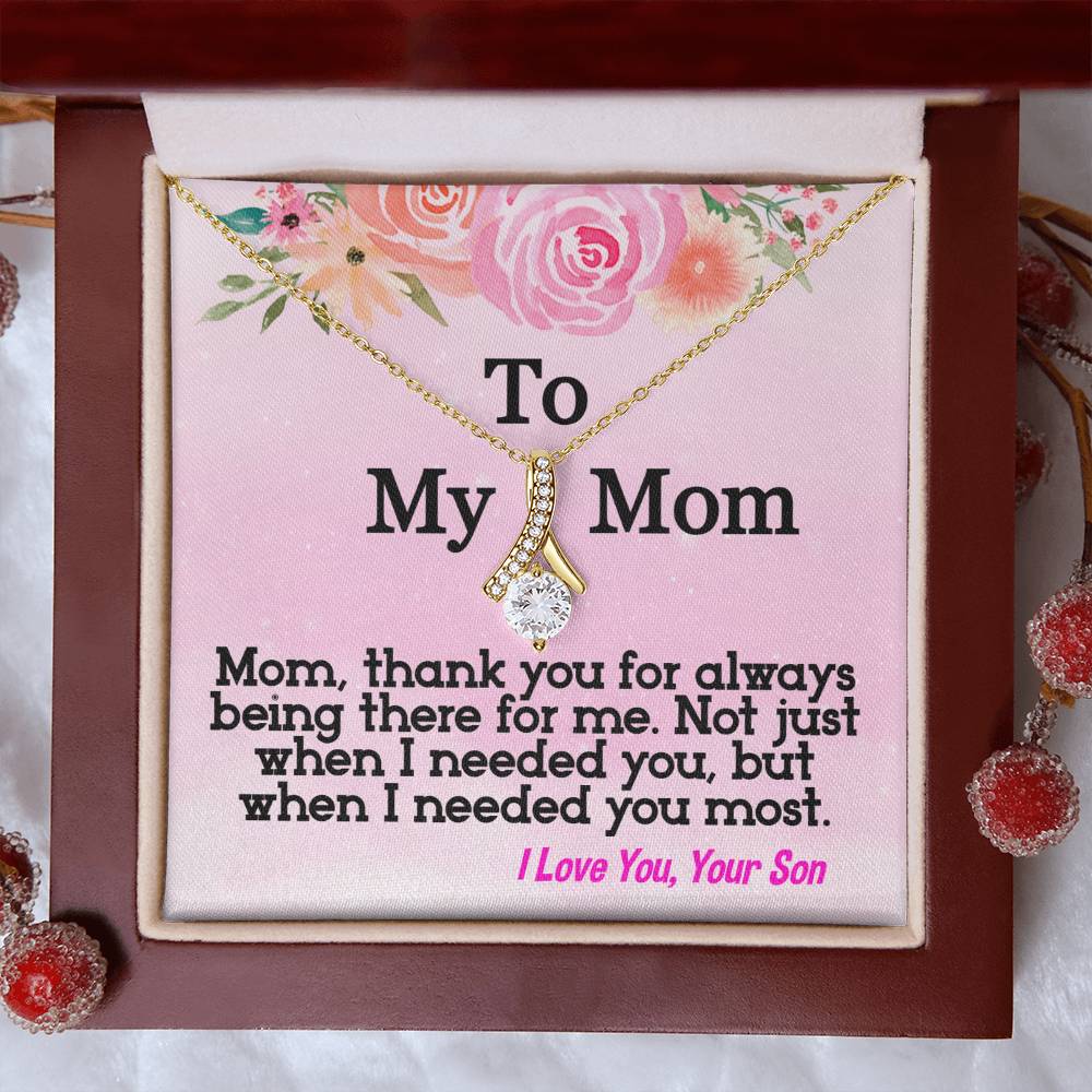 To My Mom - Alluring Beauty Necklace