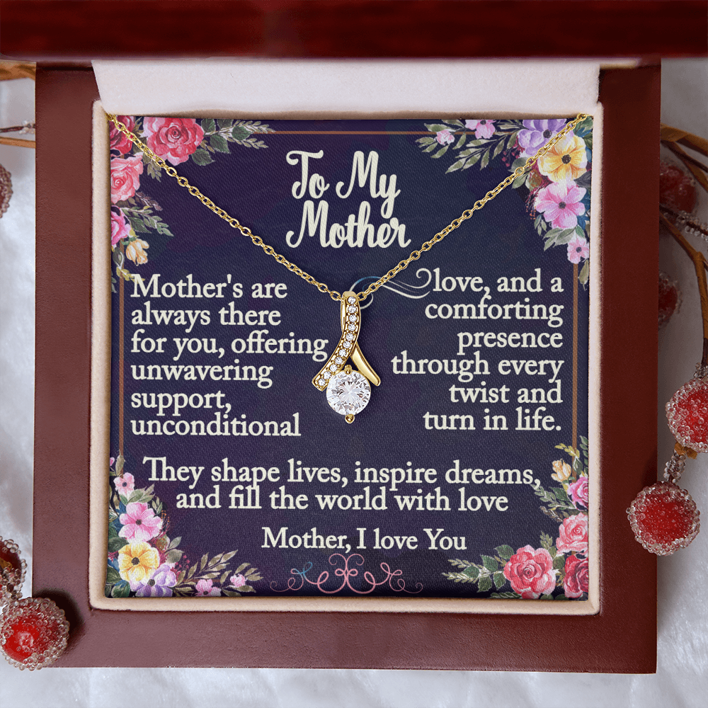 To My Mother- Alluring Beauty Necklace