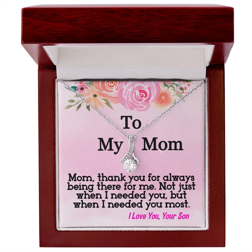 To My Mom - Alluring Beauty Necklace