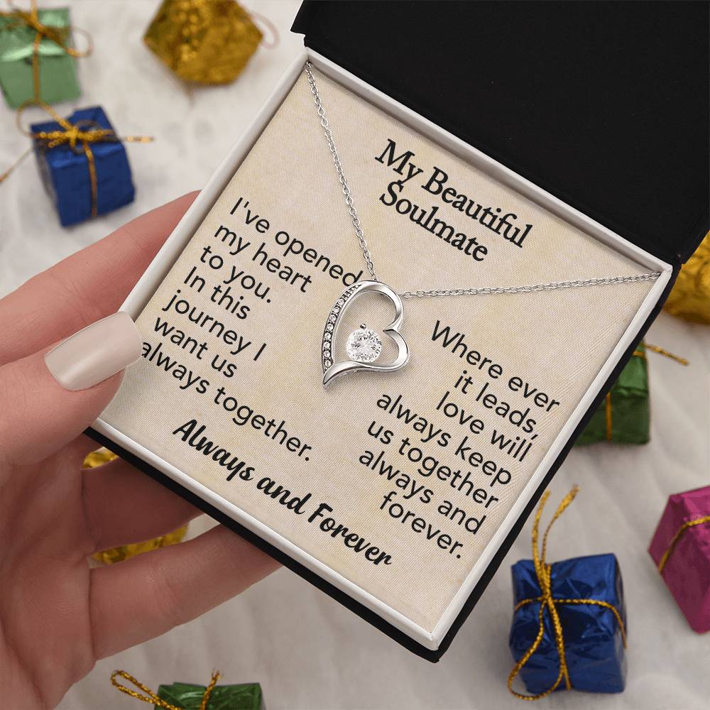 My Beautiful Soulmate- Forever Love Necklace