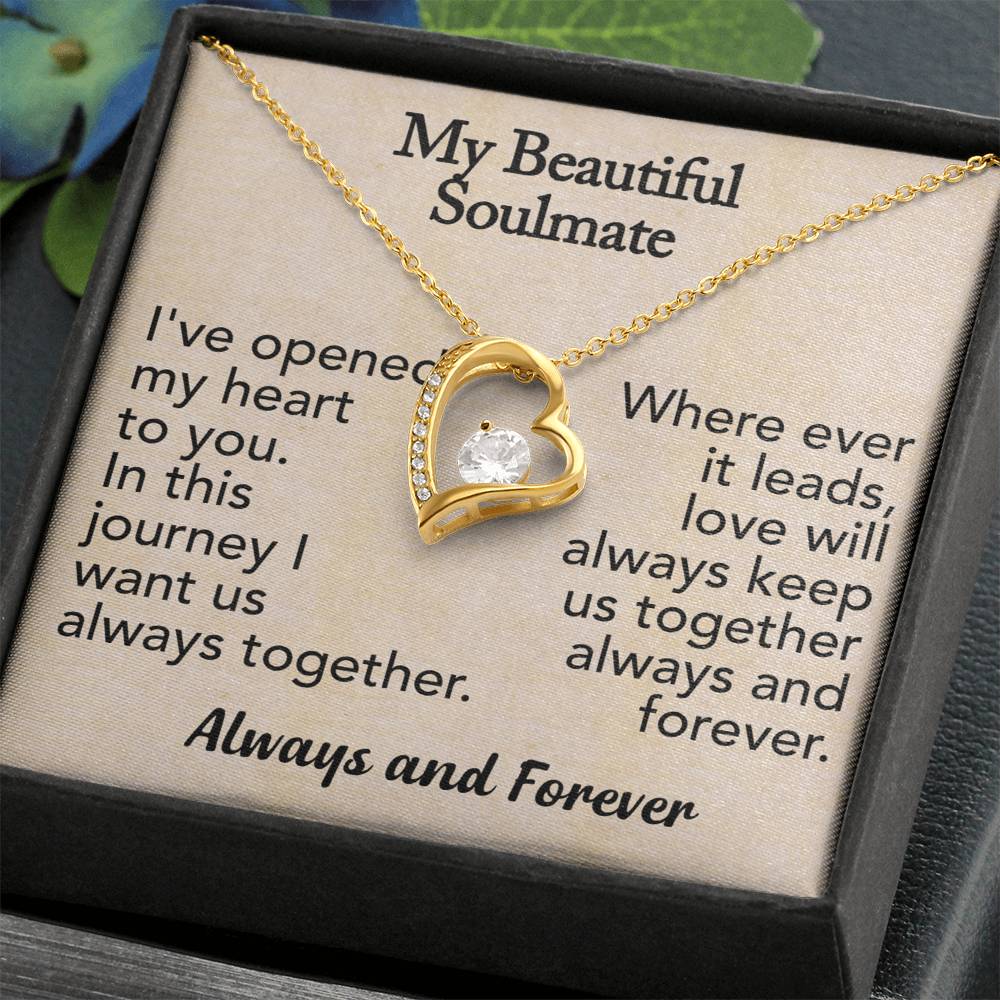 My Beautiful Soulmate- Forever Love Necklace