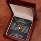 To My Daughter-Forever Love Necklace