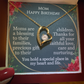 Mom Happy Birthday- Forever Love Necklace