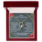 Mom Happy Birthday- Forever Love Necklace