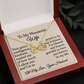 To My Wonderful Wife- Endless Love Necklace