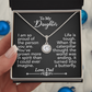 To My Daughter- Eternal Hope Necklace