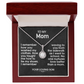 To My Mom-Eternal Hope Necklace