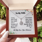 To My Wife- Eternal Hope Necklace