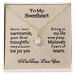 To My Sweetheart- Alluring Beauty Necklace