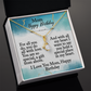 Mom Happy Birthday-Alluring Beauty Necklace