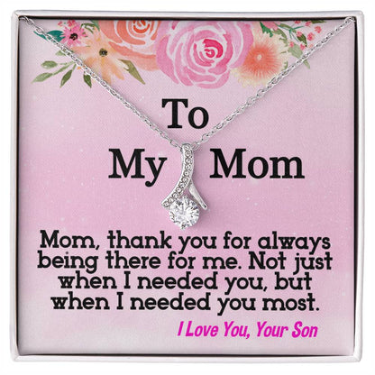 To My Mom - Alluring Beauty Necklace