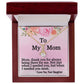 To My Mom- Alluring Beauty Necklace