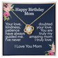 Mom Happy Birthday-Love Knot Necklace