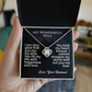 My Wonderful Wife- Love Knot Necklace