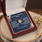Mom Happy Birthday-Love Knot Necklace