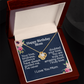 Mom Happy Birthday-Love Knot Necklace