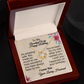 To My Wife Happy Birthday-Love Knot Necklace