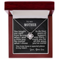 To My Mother-Love Knot Necklace