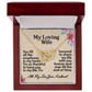 My Loving Wife- Interlocking Hearts  Necklace