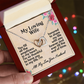My Loving Wife- Interlocking Hearts  Necklace