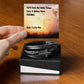 To My Dad - Men's  Cross Bracelet