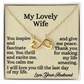 My Lovely Wife-Endless Love Necklace