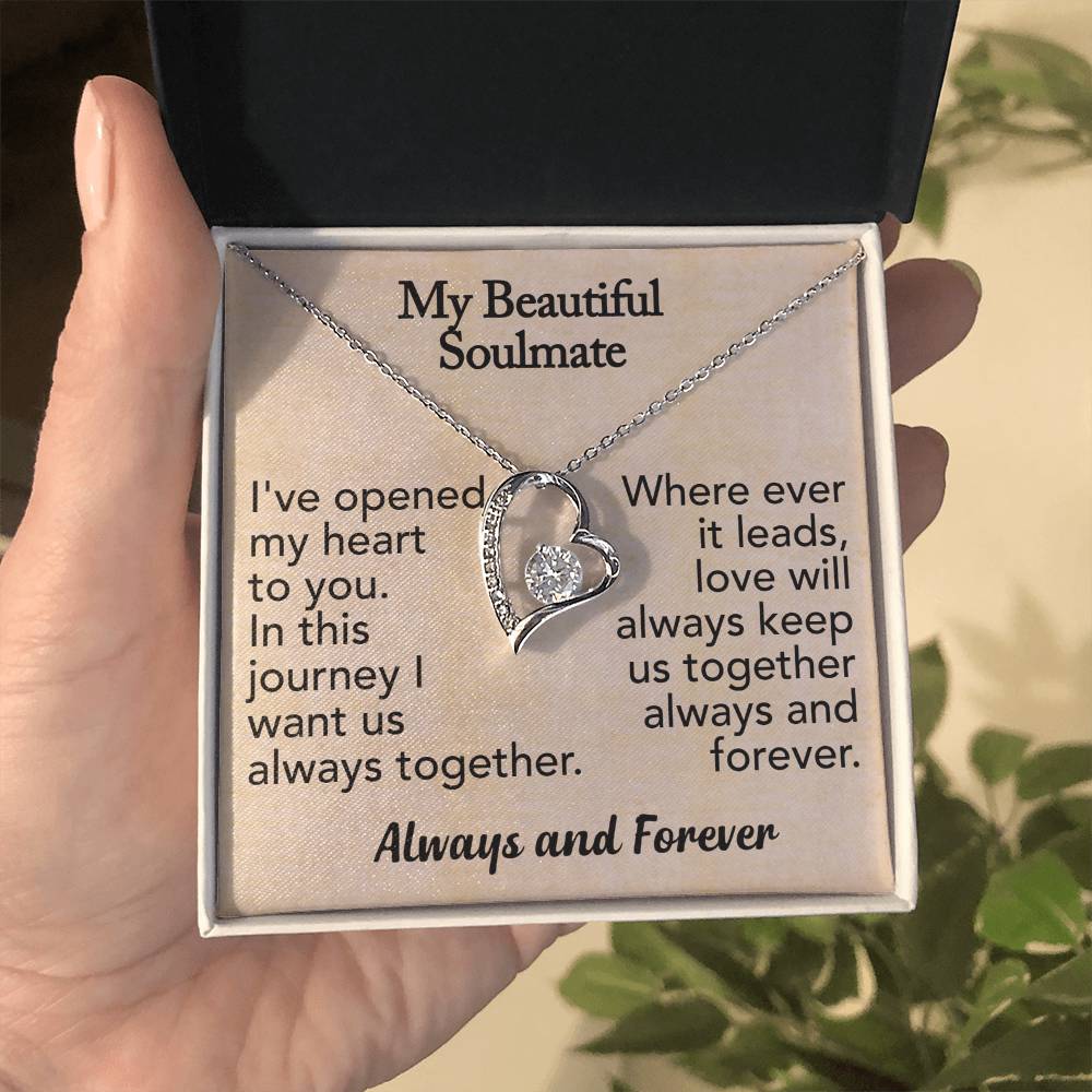 My Beautiful Soulmate- Forever Love Necklace