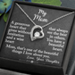 My Mom- Forever Love Necklace