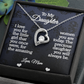 To My Daughter- Forever Love Necklace