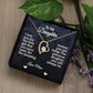 To My Daughter- Forever Love Necklace