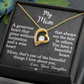 My Mom- Forever Love Necklace